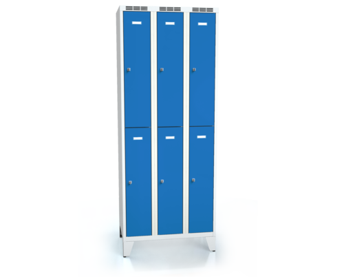  Divided cloakroom locker ALDOP with feet 1920 x 750 x 500